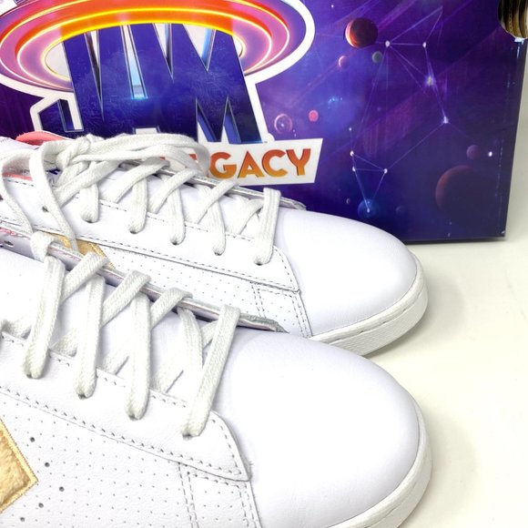 💖MEGA SALE💖Converse Men 172481C PRO LEATHER OX White Onyx Multi Basketball - Picture 10 of 12